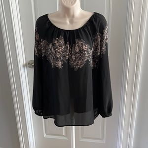 Loft scoop neck blouse